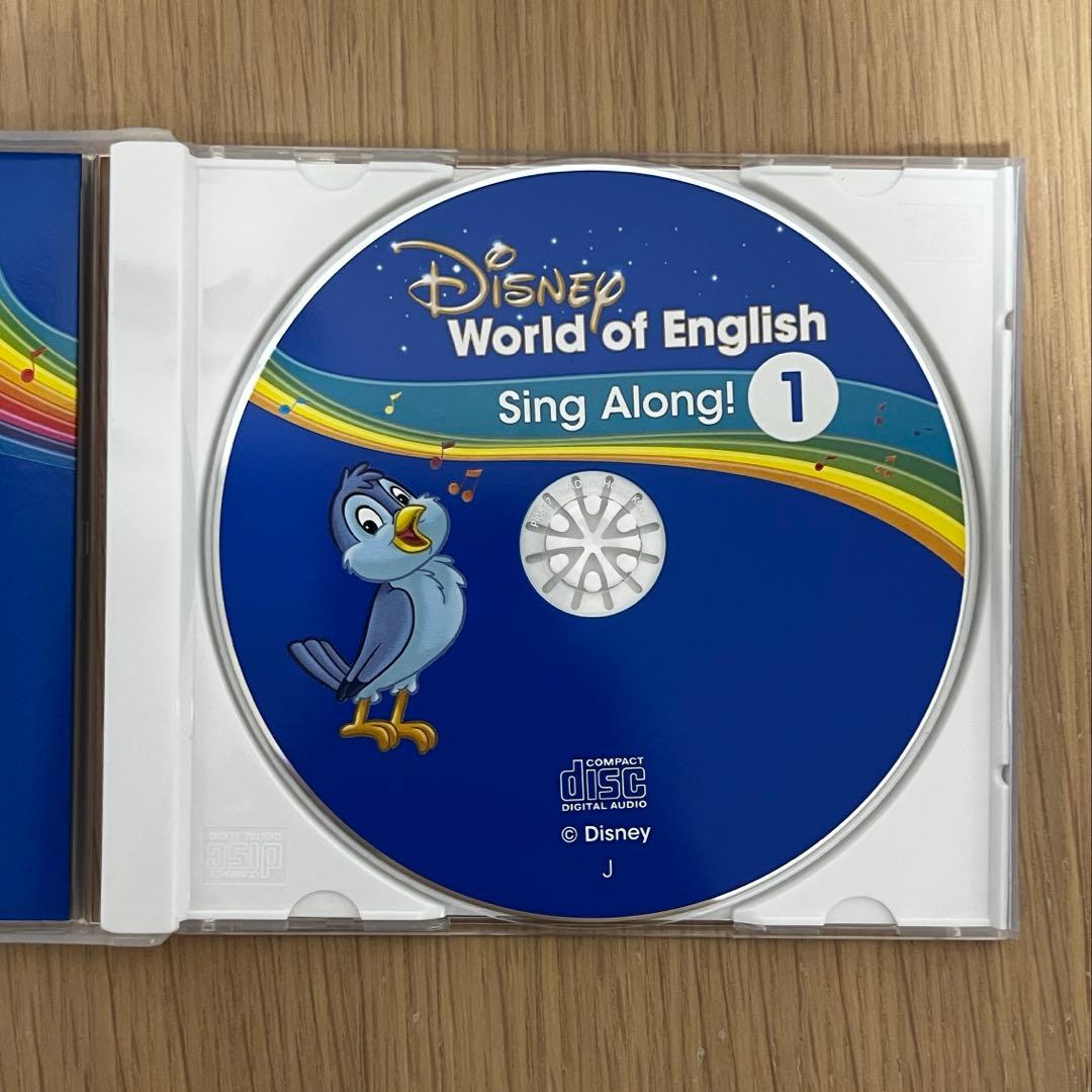 ［美品］ディズニー英語 DWE シングアロング ブルーレイ 12枚CD8枚セット
