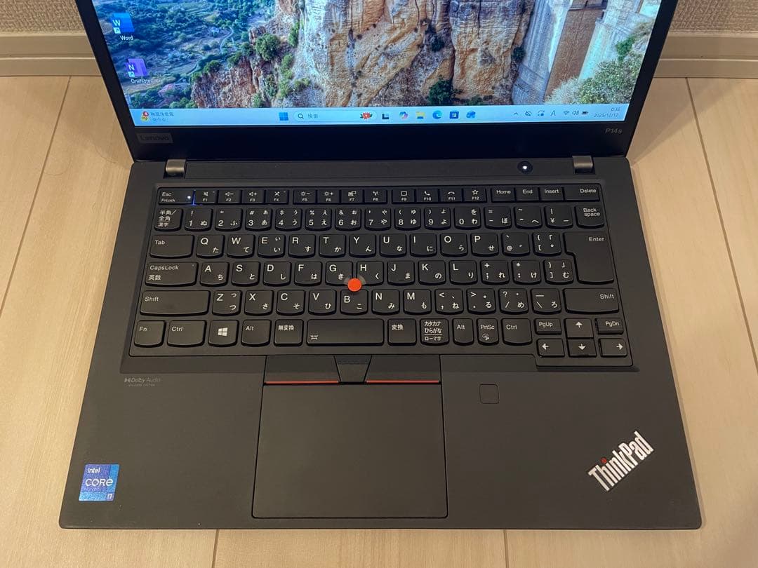 Windowsノート本体 Lenovo P14S Gen2 i7-1165G7 256GB Office