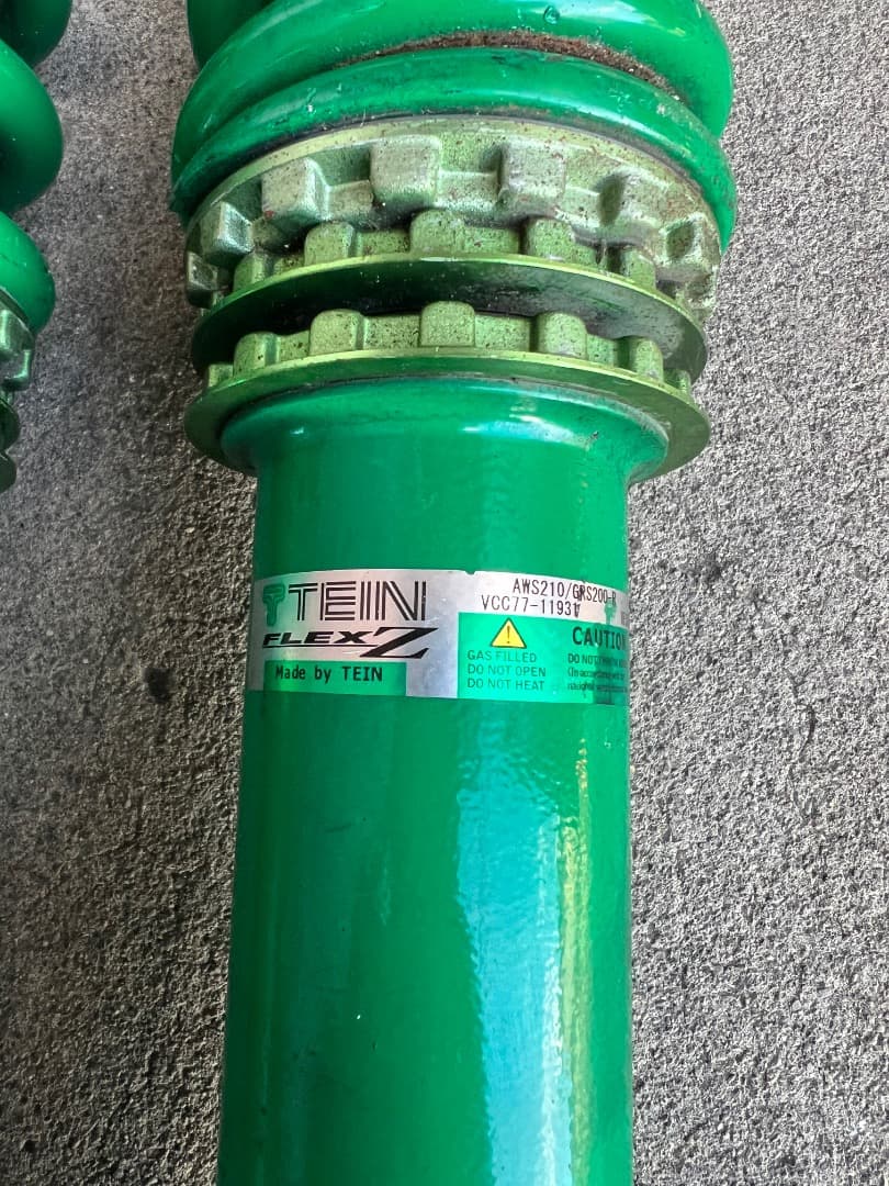 クラウンAWS210 TEIN FLEX Z 車高調整式サスペンション