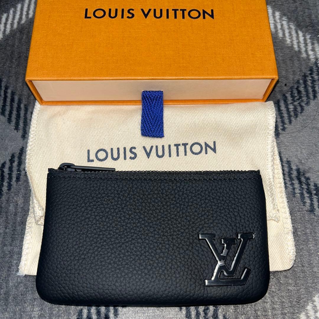 ルイ ヴィトン　ポシェット•クレ　アエログラム•レザー