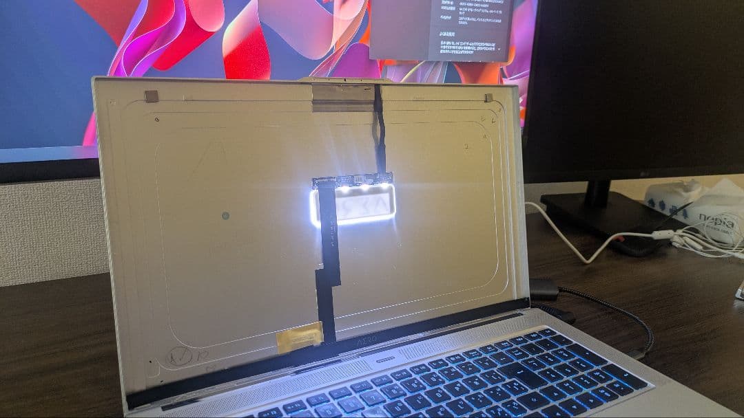 RTX3070Ti×i7×32GB｜AERO 17 XE5｜液晶無しのため格安