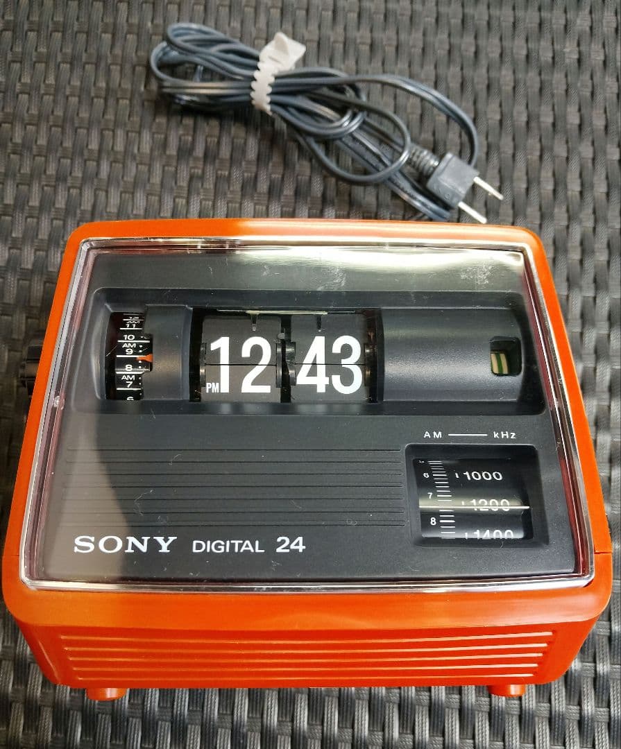 【懐かしい】SONY パタパタ時計&ラジオ