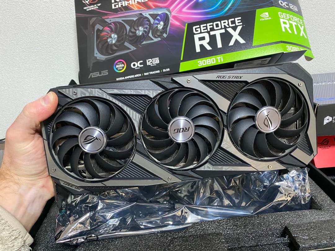 グラフィックボード・グラボ・ビデオカード ASUS ROG STRIX 3080TI 12GB