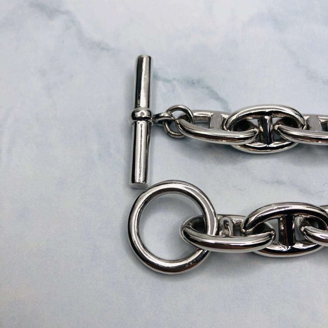 シルバー925 silver アンカーチェーン メンズ　6-6　16022