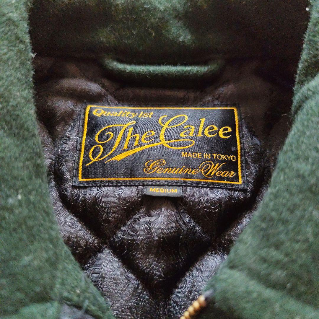 Calee スーベニアジャケット　Made in Tokyo 緑色 スカジャン