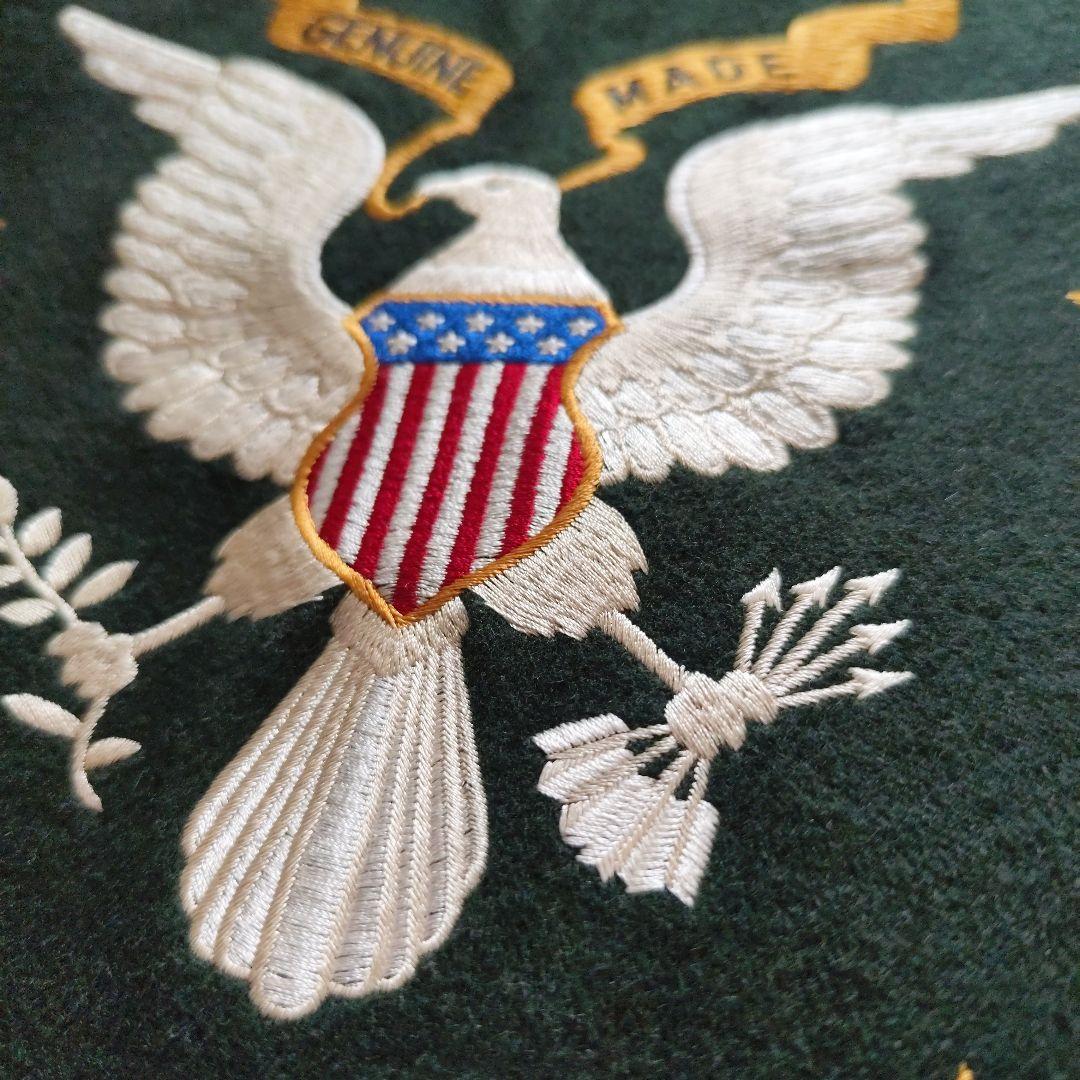 Calee スーベニアジャケット　Made in Tokyo 緑色 スカジャン