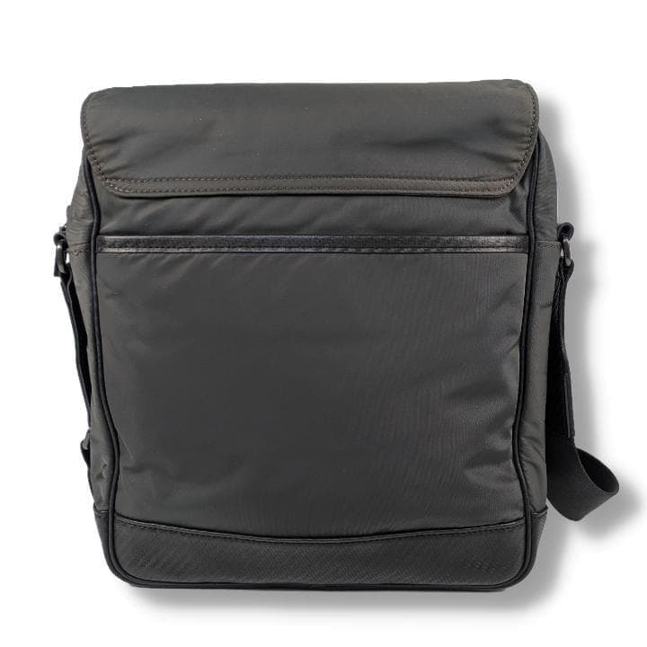 【美品】ダンヒル メッセンジャーバッグ クロスボディバッグ ナイロン レザー