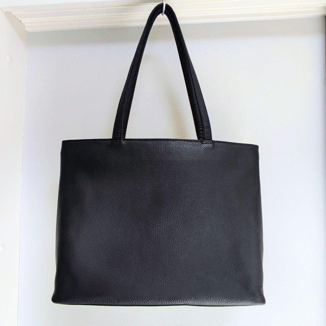 HushTug(ハッシュタグ) トートブラック 本革