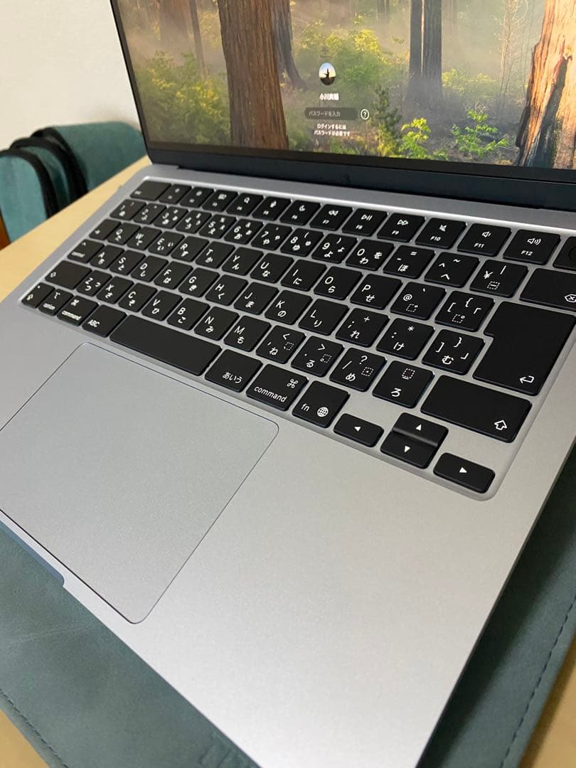 MacBookAir13インチM4スカイブルー最大容量100% 保護フィルム付き