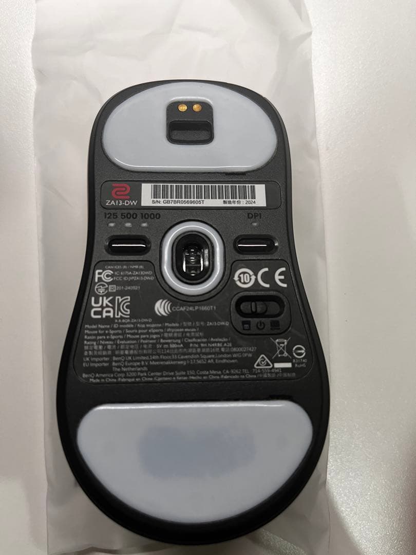 BenQ Zowie ZA13-DW ゲーミングマウス