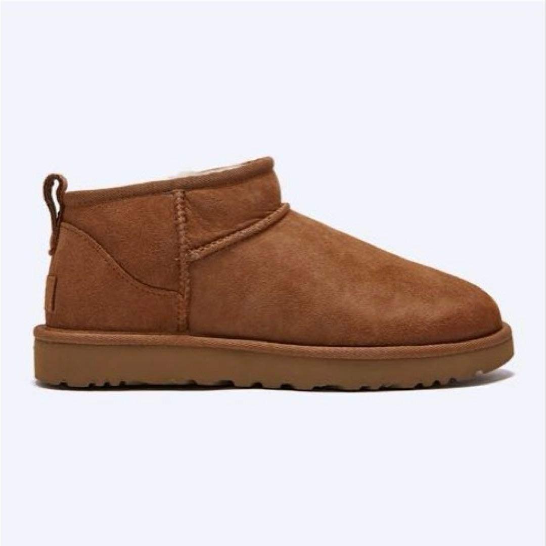 UGG 韓国 Classic Ultra Mini Boots Chestnut