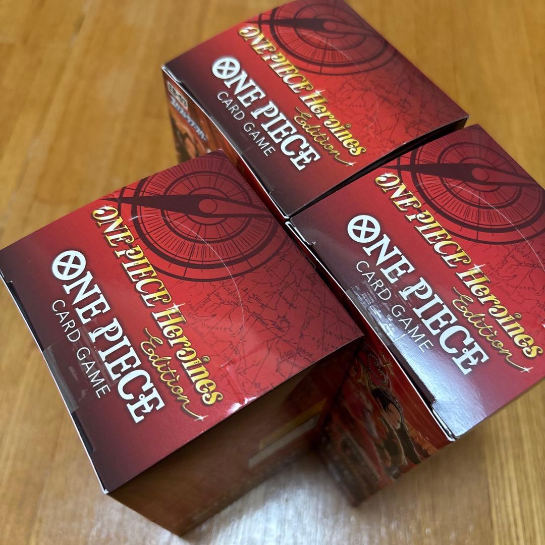 ワンピースカード　ヒロインズエディション　テープ付　3BOX