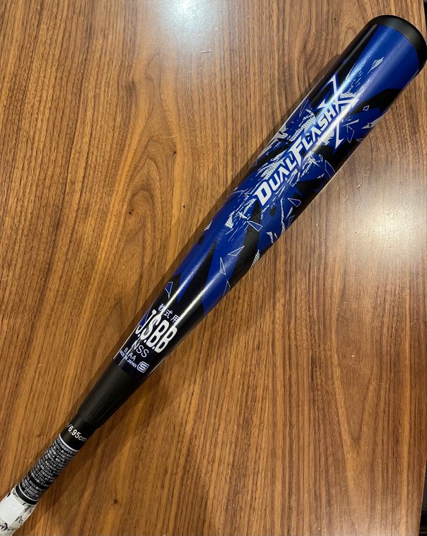 アシックス 野球　軟式バット デュアルフラッシュ エックス