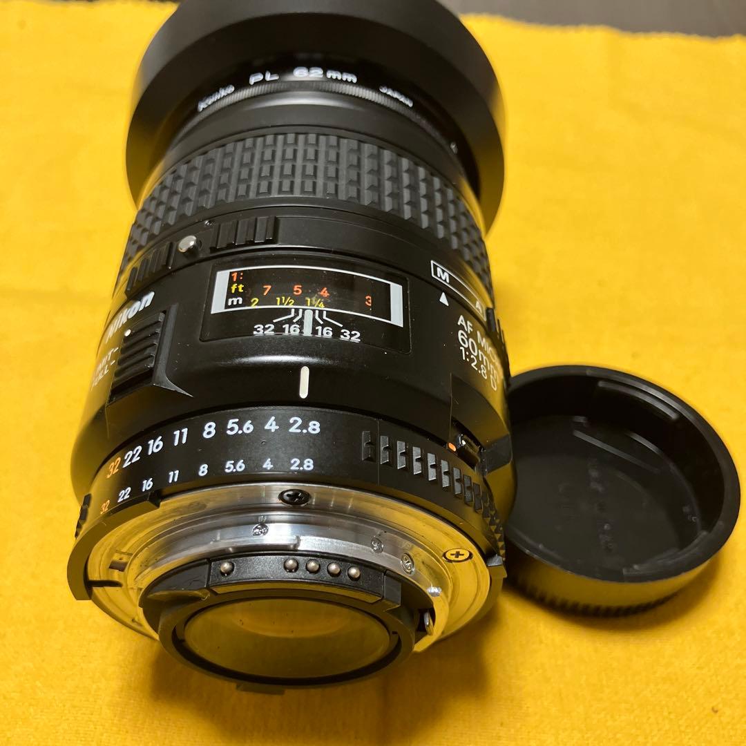 レンズ(ズーム) Nikon AF MICRO NIKKOR 60mm f/2.8 D