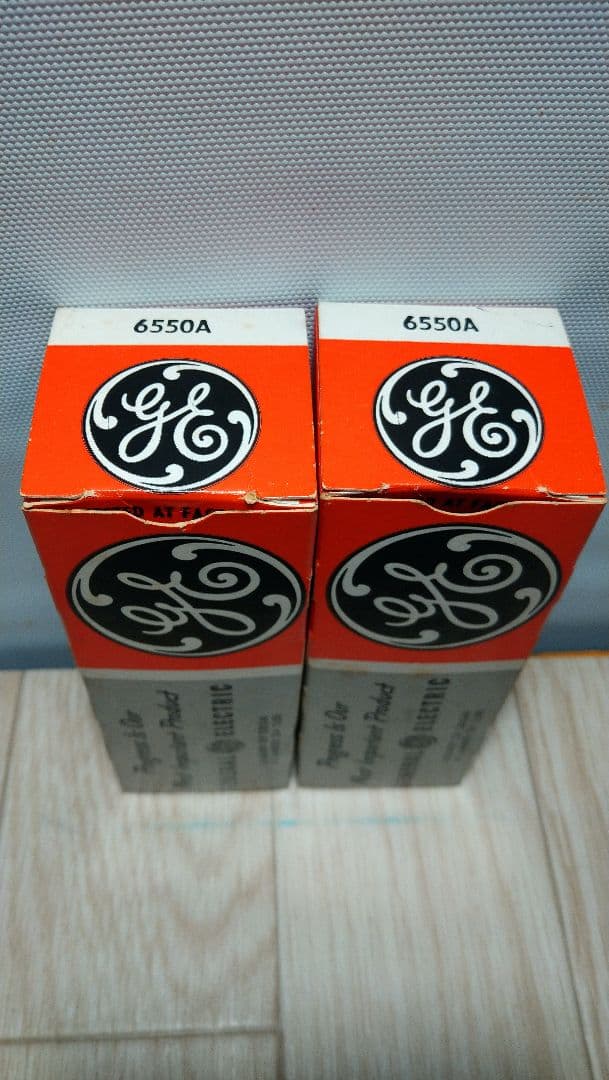 GE6550A　G E 2本 新品 箱有