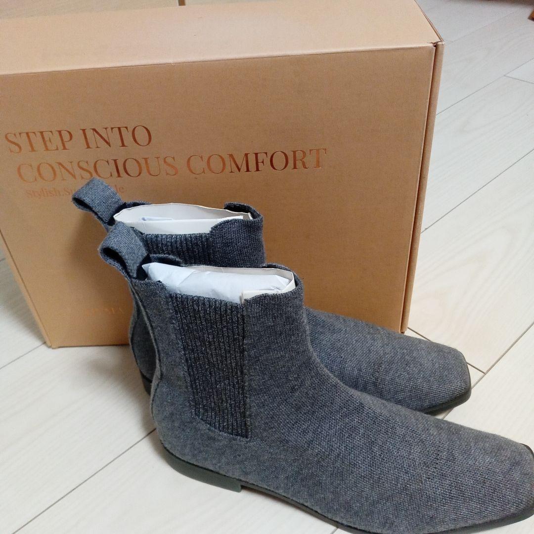 VIVAIA サステナブル グレー ブーティ EU 37