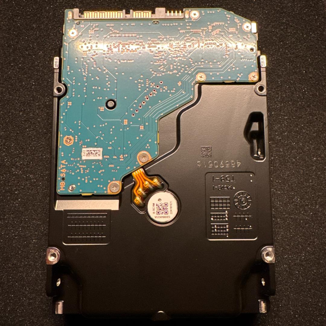 東芝 16TB 3.5インチHDD MG08ACA16TE