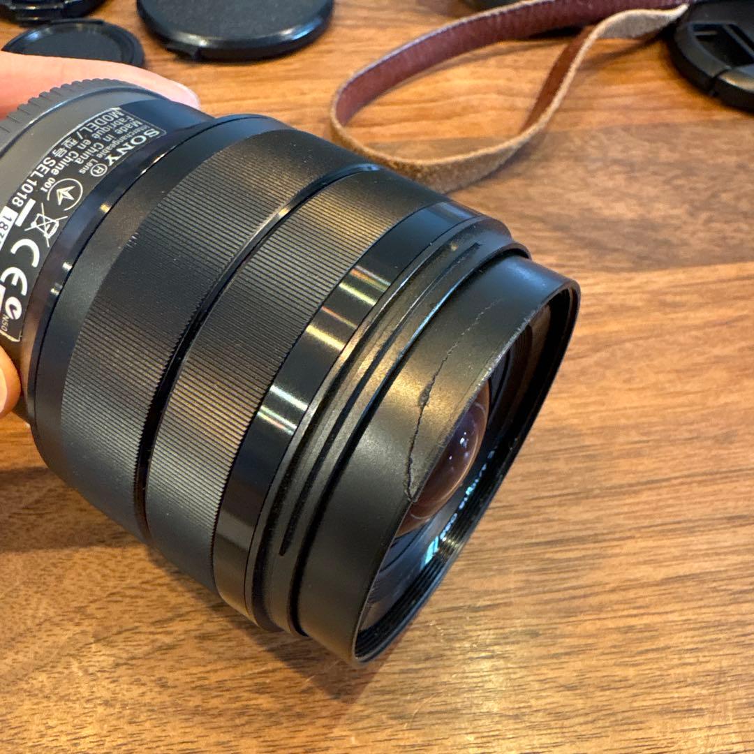 SONY α6000 ミラーレス一眼カメラ、F4 E10-18mm レンズ付