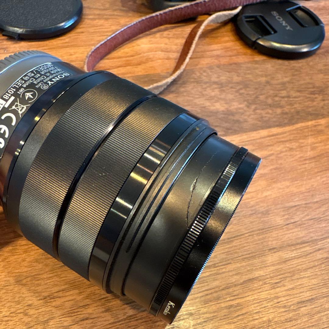 SONY α6000 ミラーレス一眼カメラ、F4 E10-18mm レンズ付