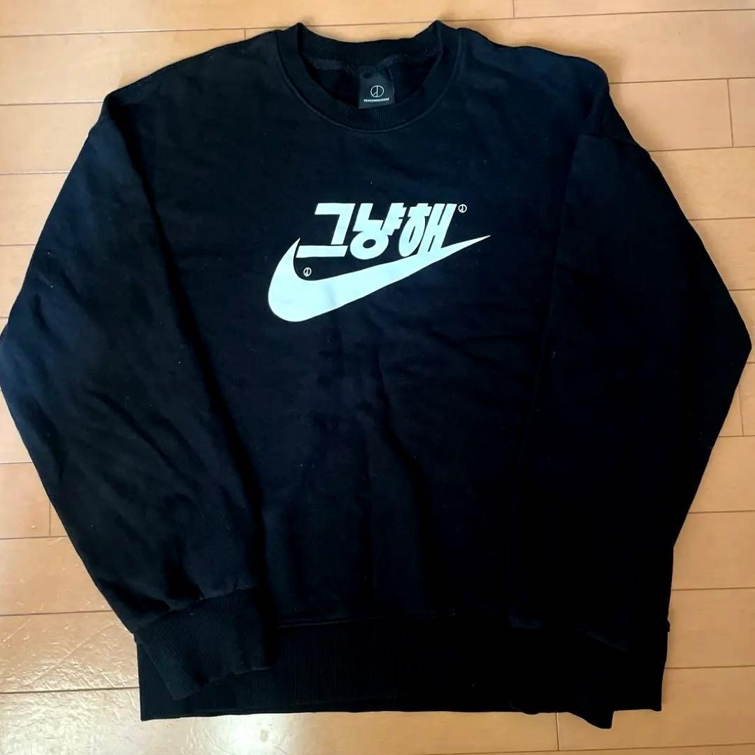 韓国ファッション KPOP GD コラボ BTS NIKE 韓国語 トレーナー