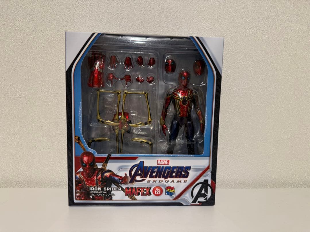新品 MAFEX アイアンスパイダー エンドゲーム マフェックス スパイダーマン