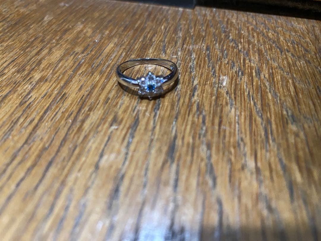 あいあいさん専用プラチナ900 ダイヤフラワーリング