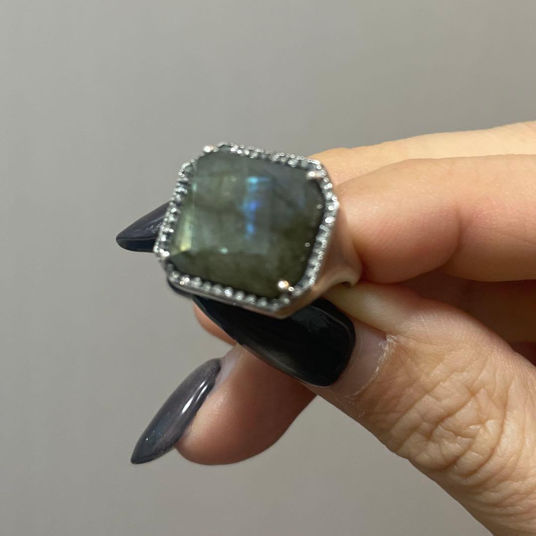 adlin hue ラブラドライト　11号