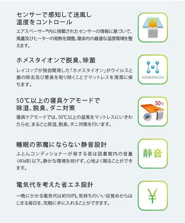 【未使用保管品】②RAYCOP futocon FCST-100 レイコップ