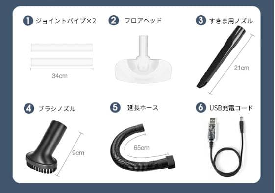 【✨新品・送料無料✨】 コードレス掃除機 超軽量 スティック＆ハンディ 2WAY