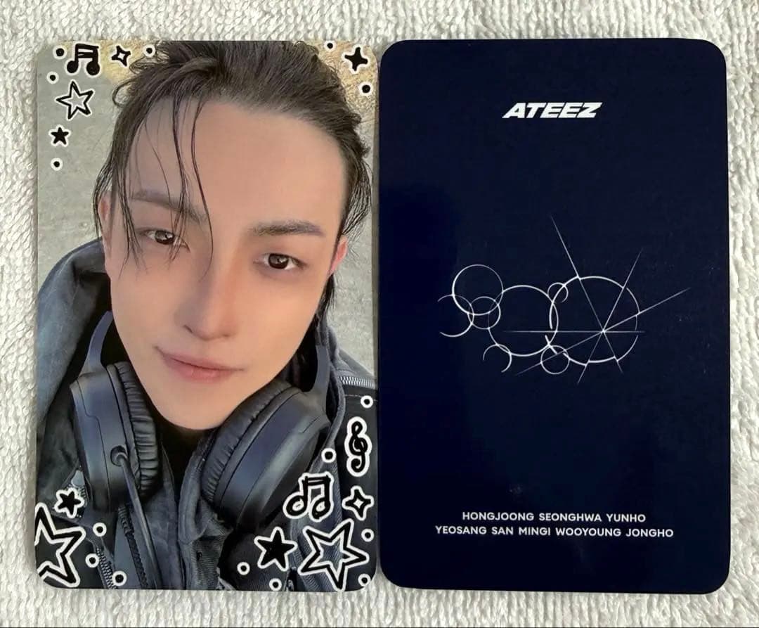 ATEEAホンジュンadrenaline サノク　トレカ