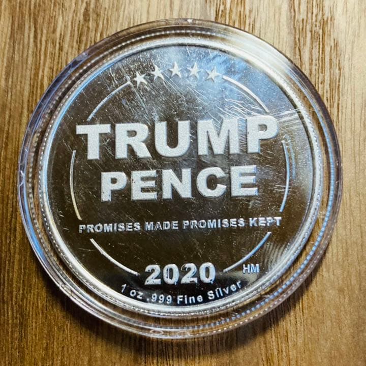 トランプ大統領　1オンス 銀貨　スペースフォース