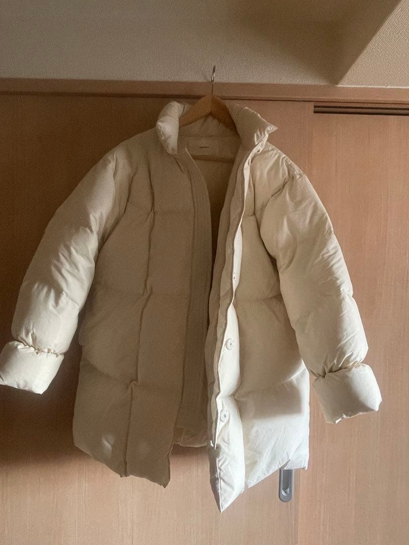TODAYFUL アイボリー オーバーサイズ ダウンジャケット