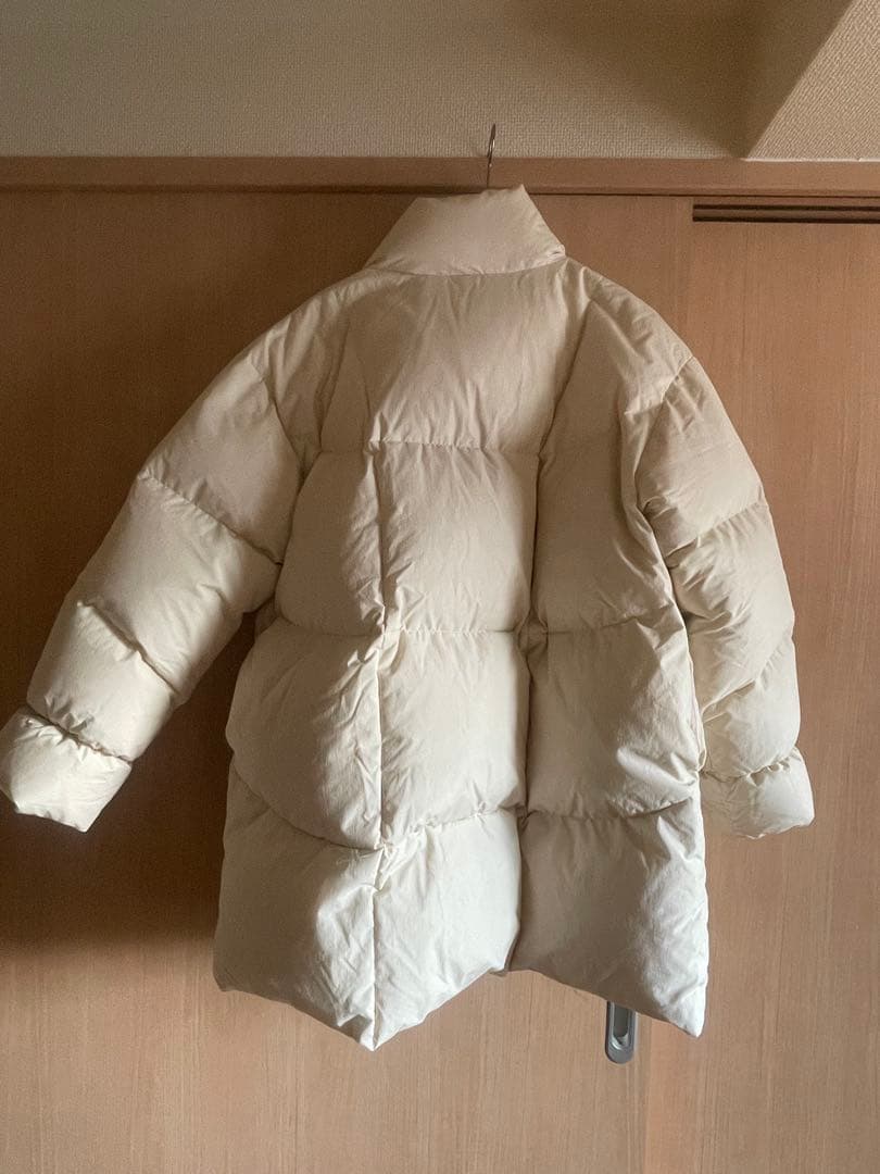 TODAYFUL アイボリー オーバーサイズ ダウンジャケット