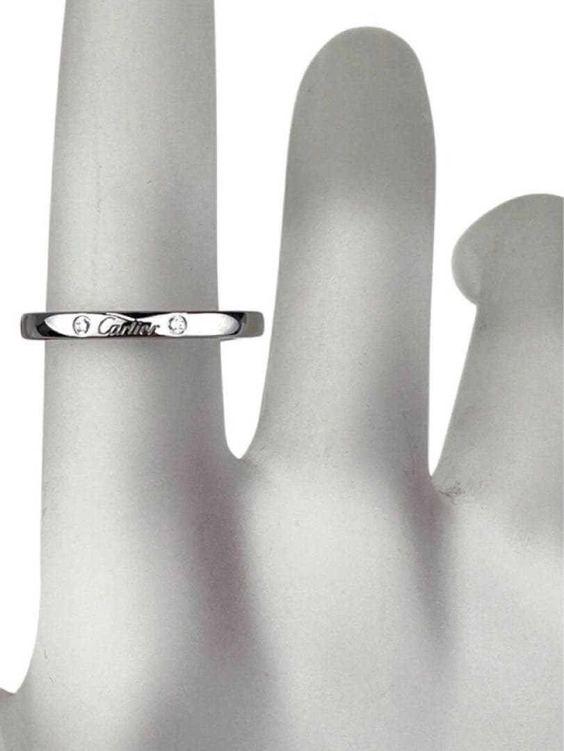 Cartier バレリーナカーブウエデイングリング　49号