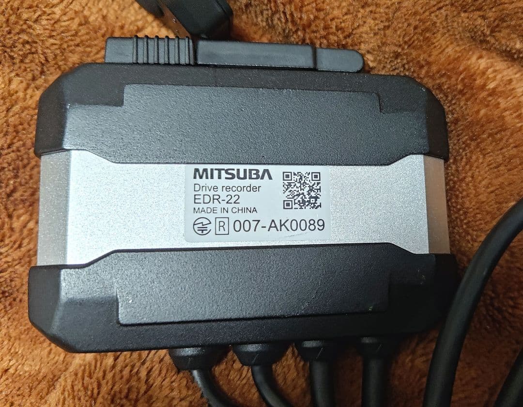 MITSUBA(ミツバサンコーワ) ドラレコ バイク EDR-22