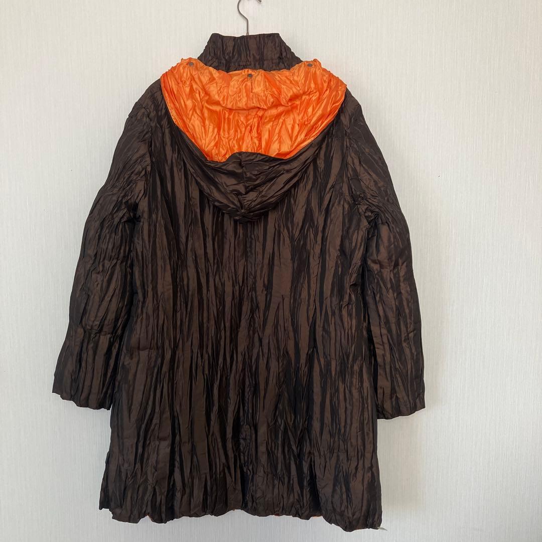 ウ*サ様 大きい未使用✨️ HIROKO BIS リバーシブルプリーツ加工ダウン