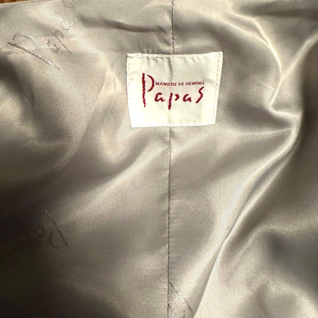 サ*ル様 【レア】Papas コーデュロイパッチワークベスト