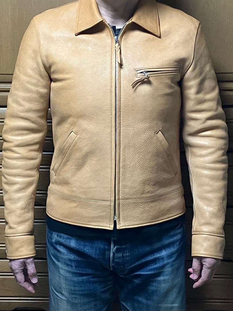 Thomas　TENGIN WORKS レザージャケット サイズ42