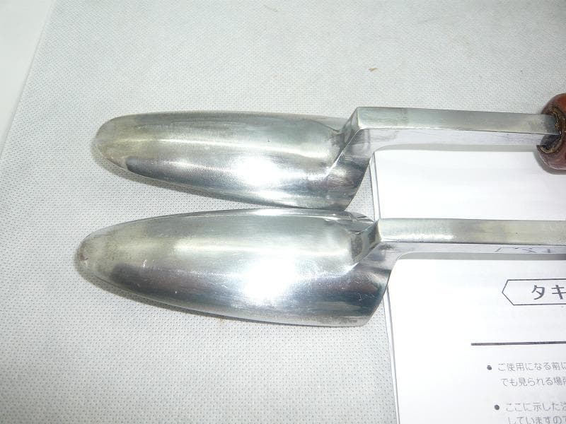 タキイ和裁電化鏝　ランプ付き　和裁こて　和裁コテ　タキイ製　鏝２本付