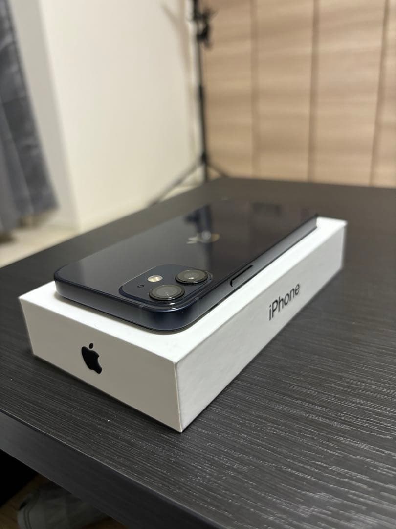 【美品・SIMフリー】iPhone 12mini ブラック 128GB