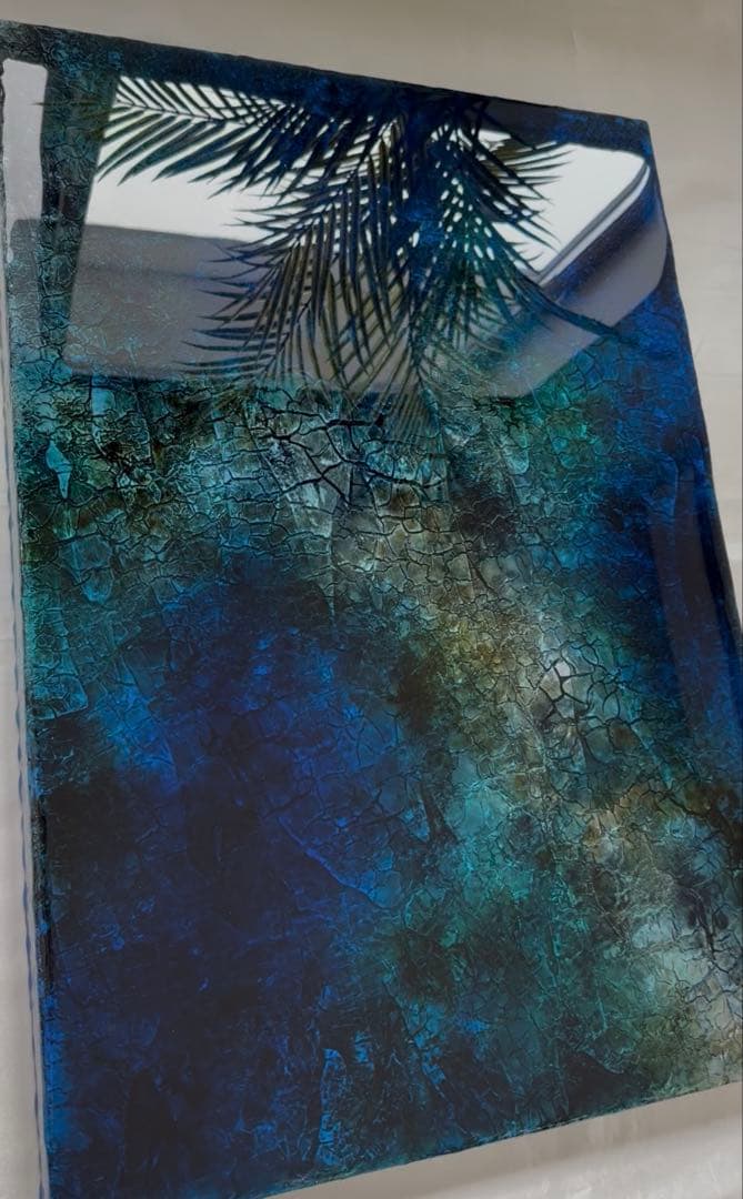 レジンアート　男前シリーズ　BIGパネル　海アート　オーシャンアート