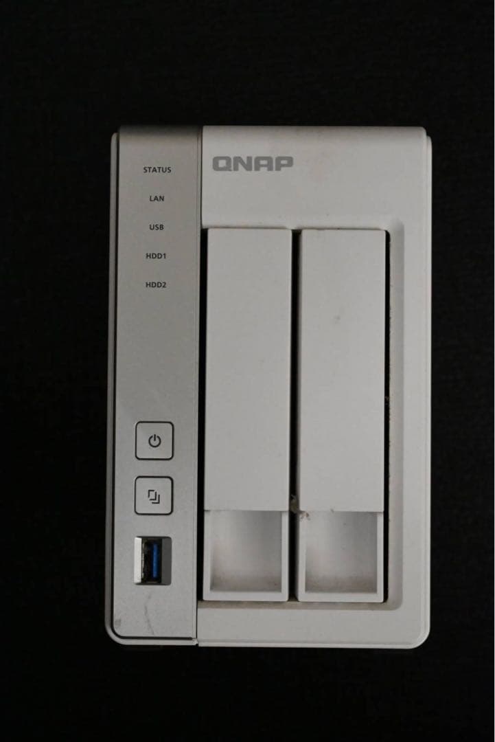 QNAP TS-231P 2ベイ NAS&HDDセット（4TB）