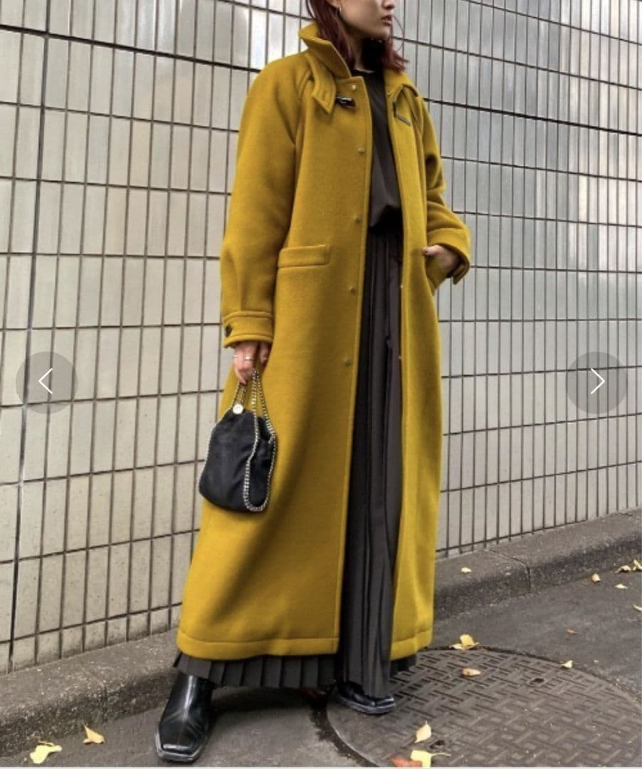 Ameri　2WAY COLLAR DUFFLE COAT