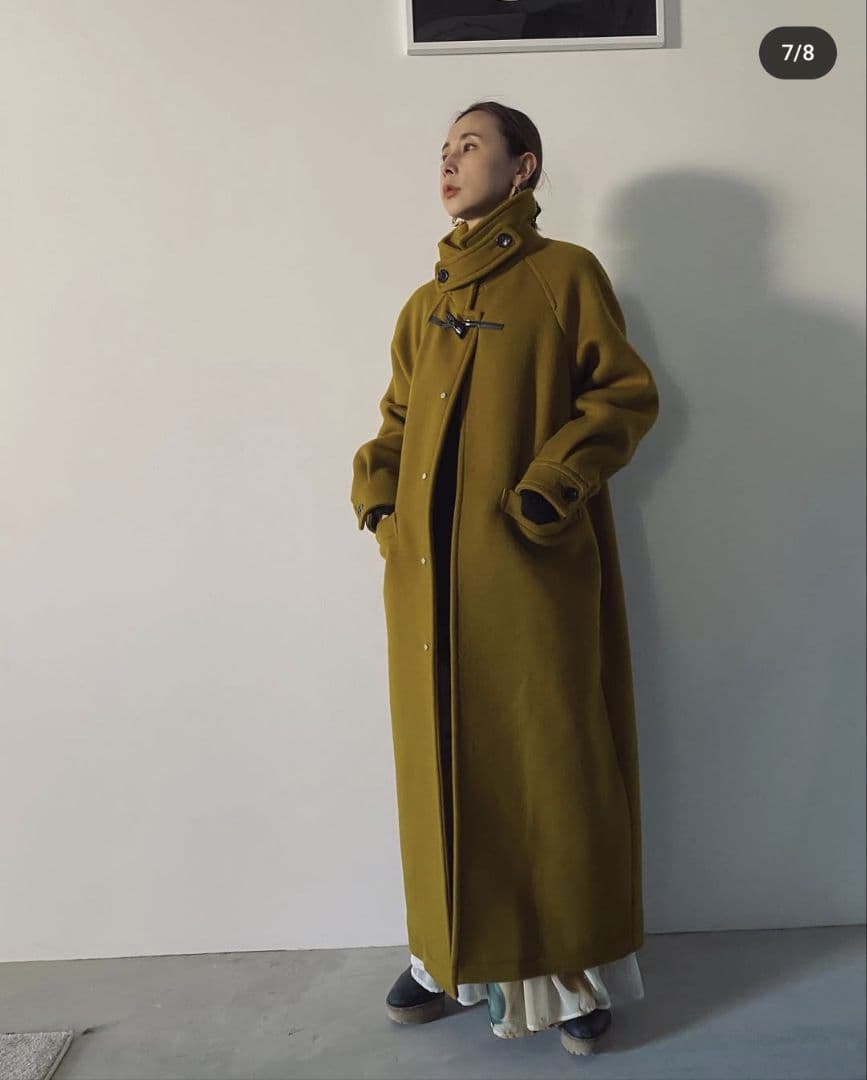 Ameri　2WAY COLLAR DUFFLE COAT