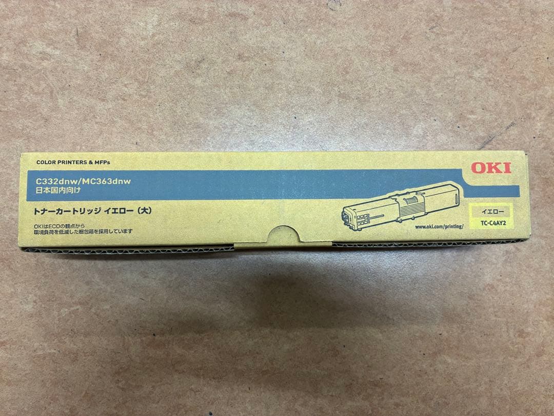 OKI C332dnw/MC363dnw イエローTC-C4AY2