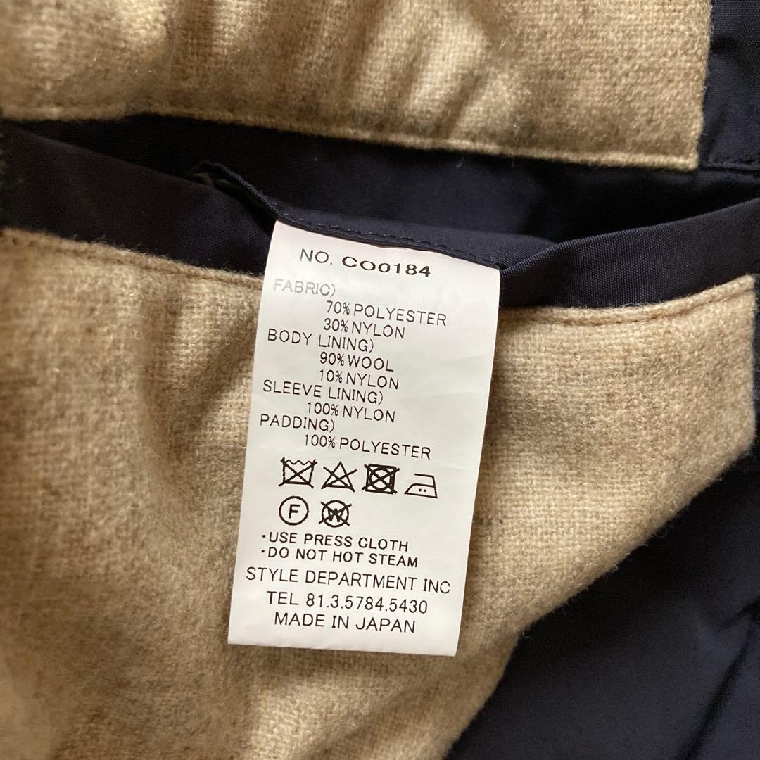 STILL BY HAND シンサレートオーバーコート　サイズ46