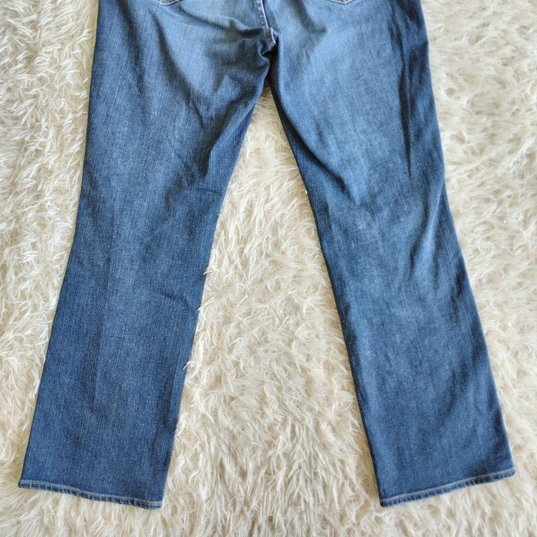 美品✨YANUK　ヤヌーク　ルイーズ　プレミアム2　27　ブルー　ストレッチ