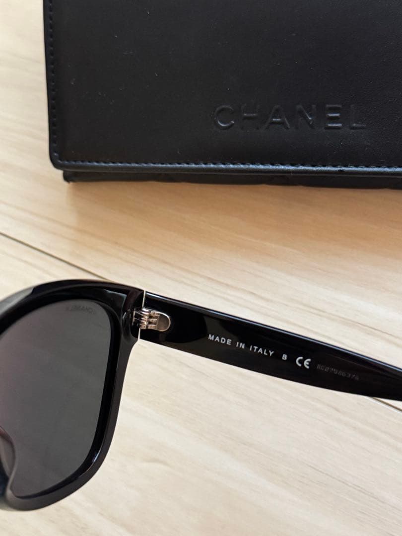 CHANEL シャネル　サングラス メガネ　ココマーク　ブラック
