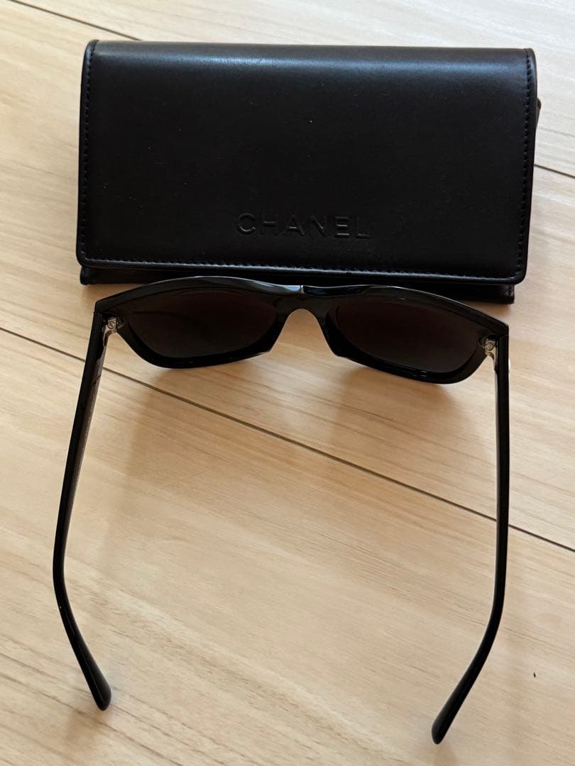 CHANEL シャネル　サングラス メガネ　ココマーク　ブラック