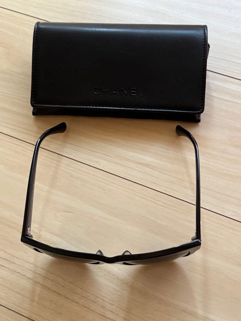CHANEL シャネル　サングラス メガネ　ココマーク　ブラック